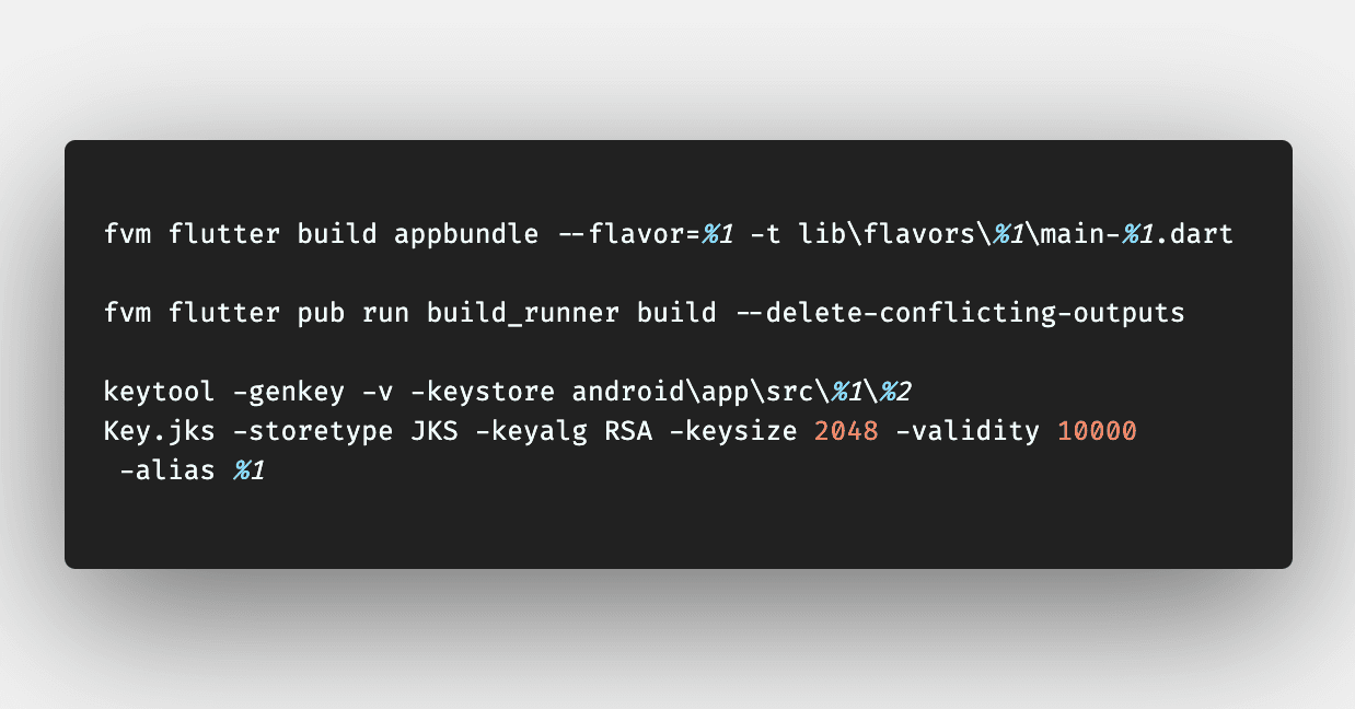 Windows Flutter alias